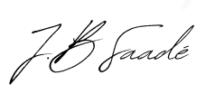 JB Saadé signature